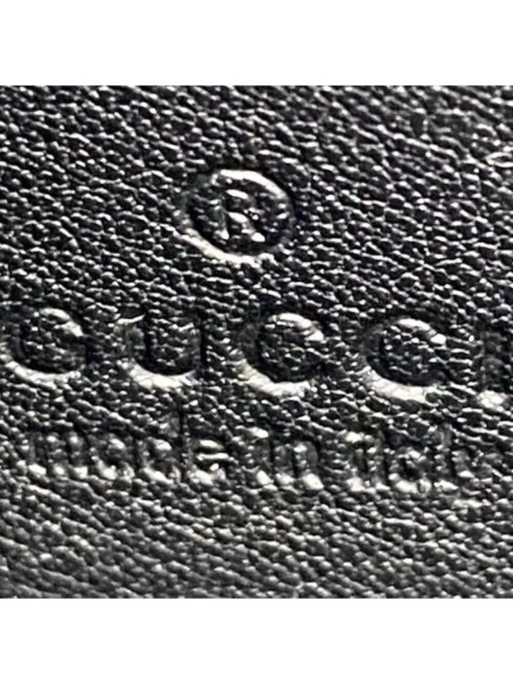 Gucci Wallet Guccissima Round Micro GG Leather Black - Picture 13 of 15